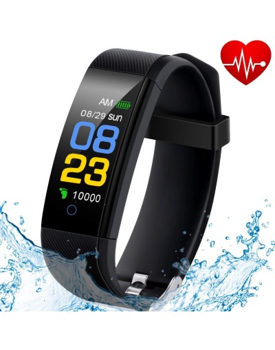 Smartband Kanguro Pulsera Inteligente Deportiva NEGRA