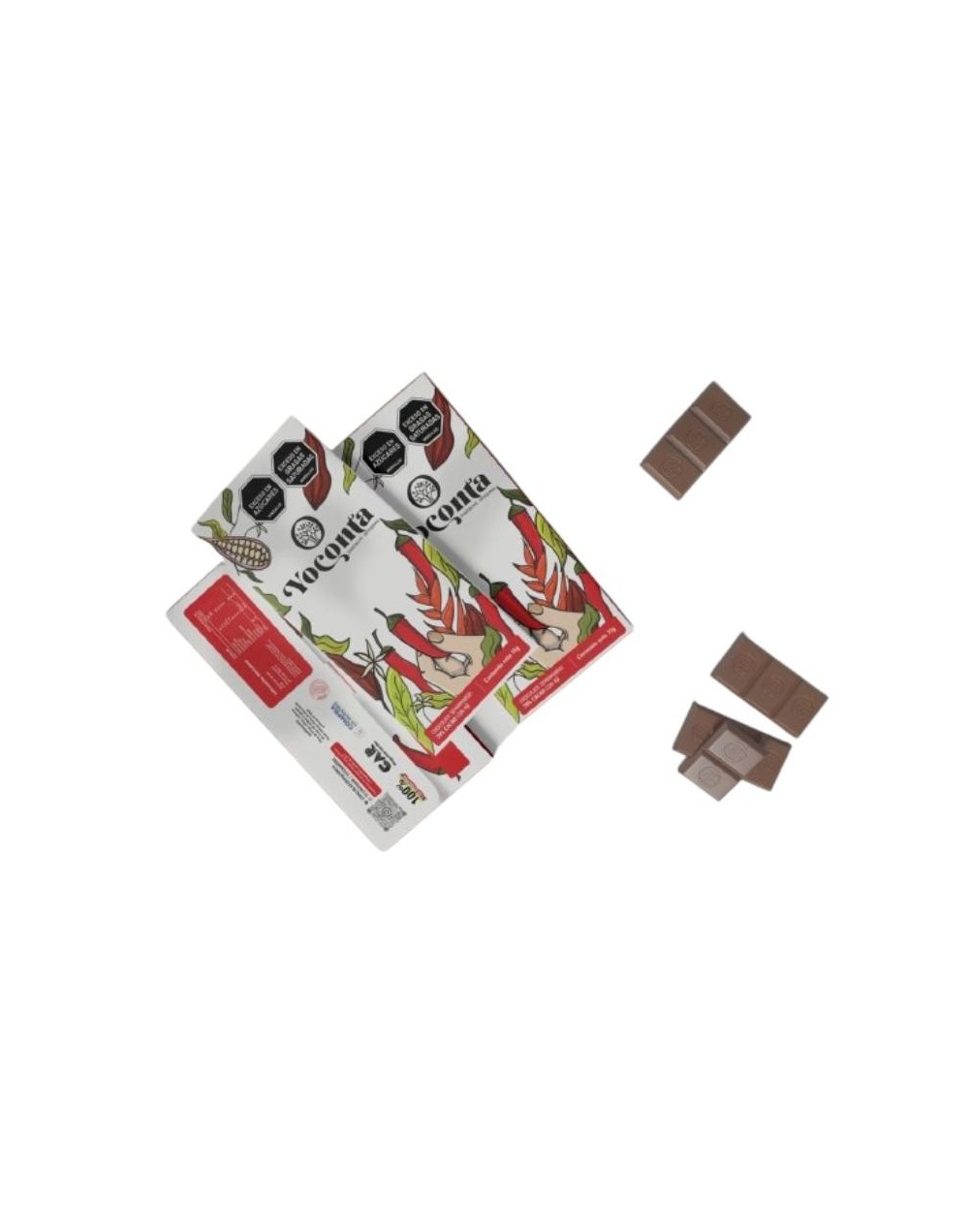 Chocolate semiamargo con Ají