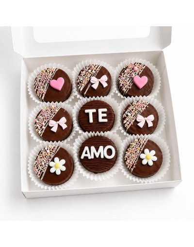 Caja de 9 Choco Oreo personalizada