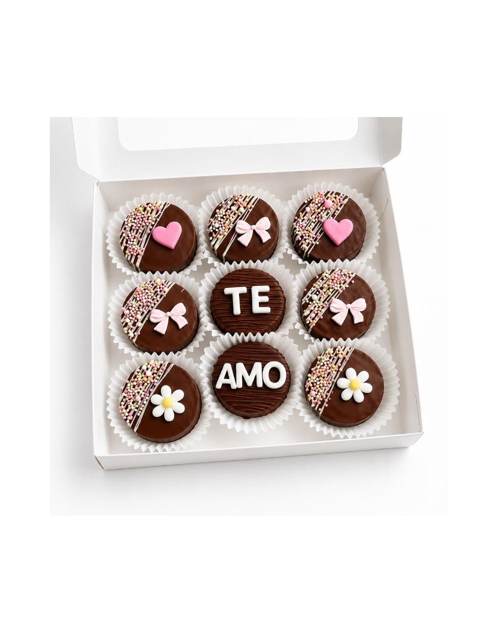 Caja de 9 Choco Oreo personalizada