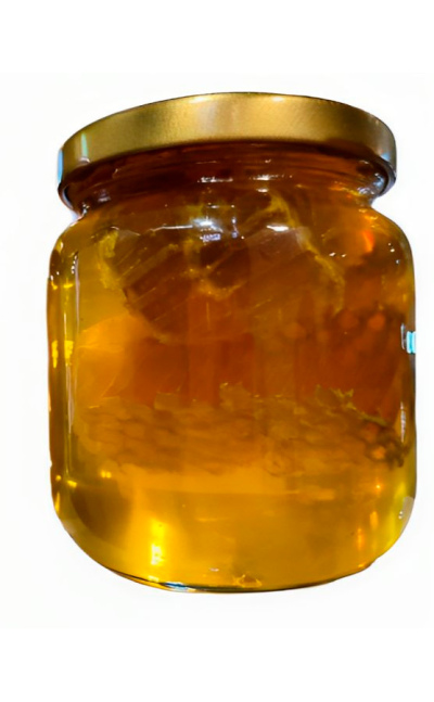 Miel de abejas con panal