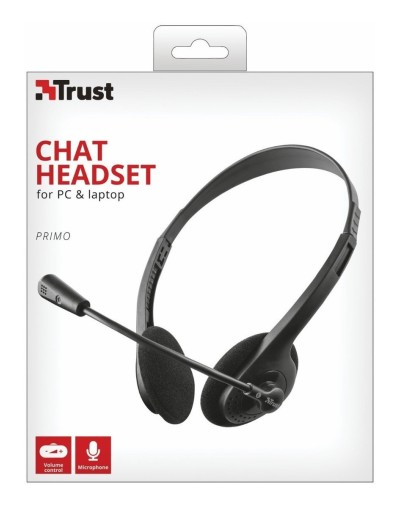 Audifonos Diadema Con Microfono Trust Primo Chat