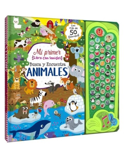 Libro con Sonidos – Busca y Encuentra Animales
