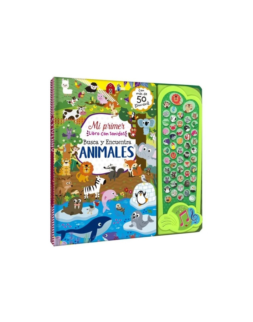 Libro con Sonidos – Busca y Encuentra Animales