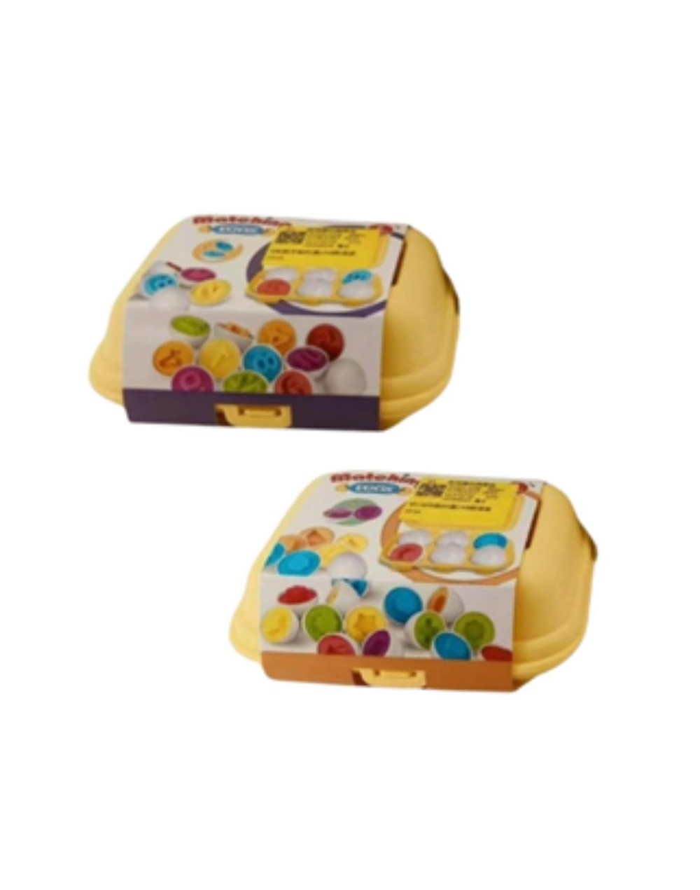 Huevos didácticos x6 