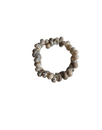 Pulsera Elástica Caracoles Cono 