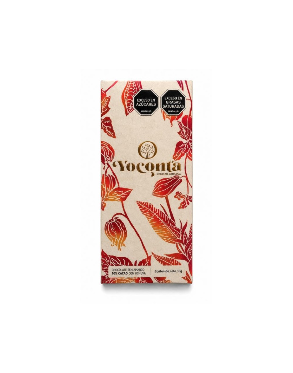 Chocolate semiamargo Con Uchuva