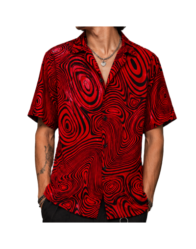 Blusa: circulos rojo