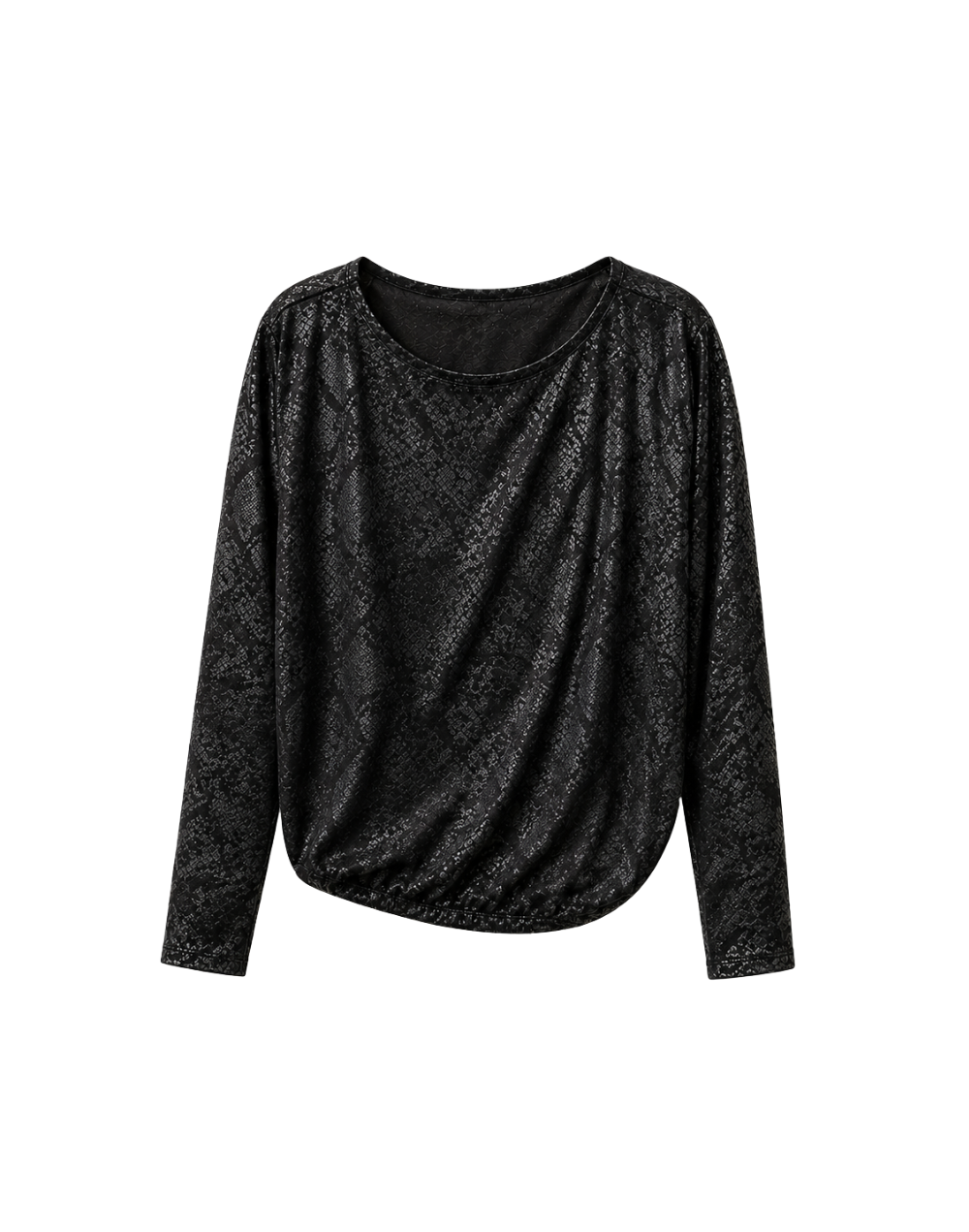 Busito: negro animal print 
