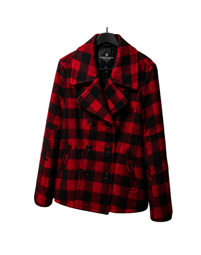 Chaqueta: Cuadros rojos