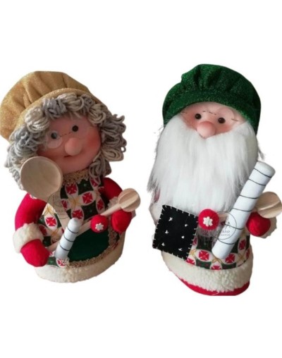 Pareja Cocineritos Navideños