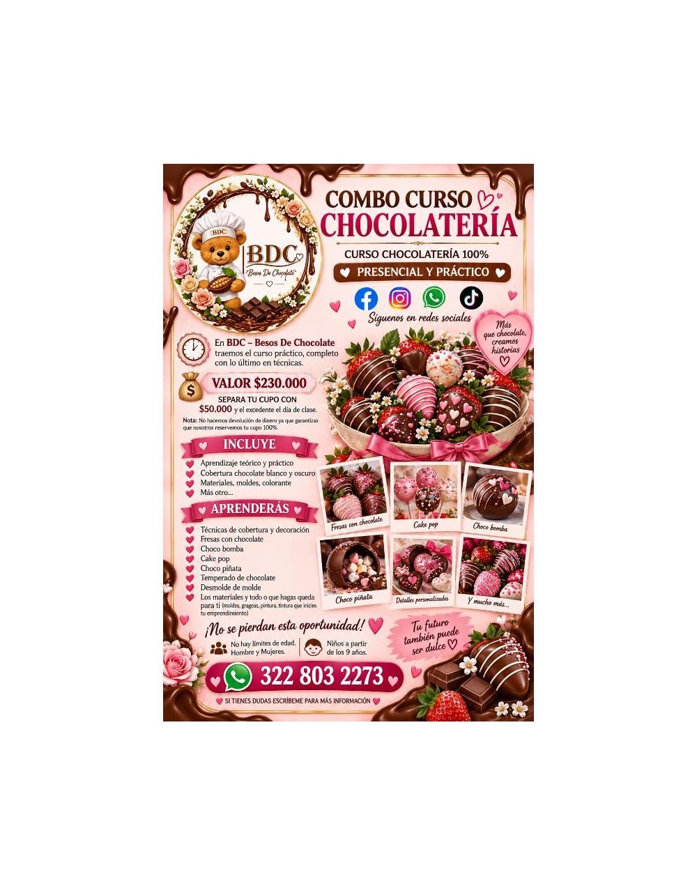 Curso de Chocolatería