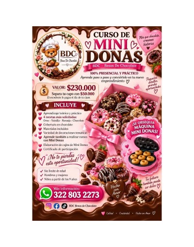Curso de Mini Donas Personalizadas