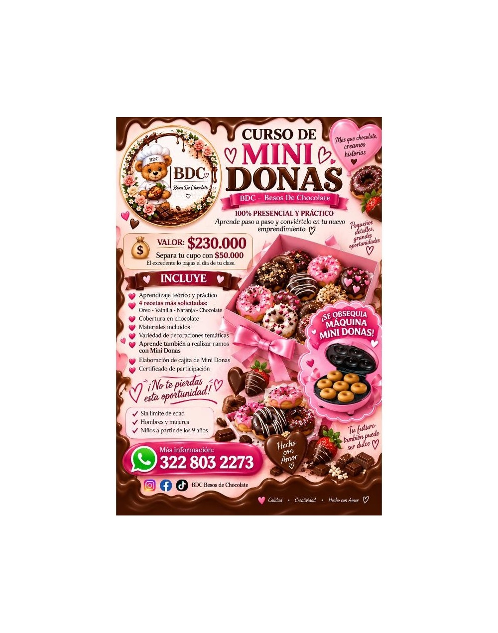 Curso de Mini Donas Personalizadas