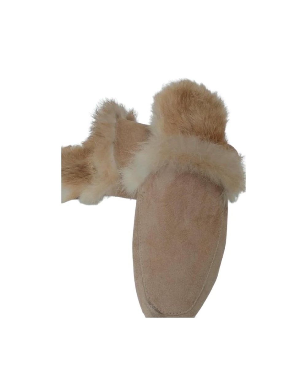 Mocasines estilo conejo