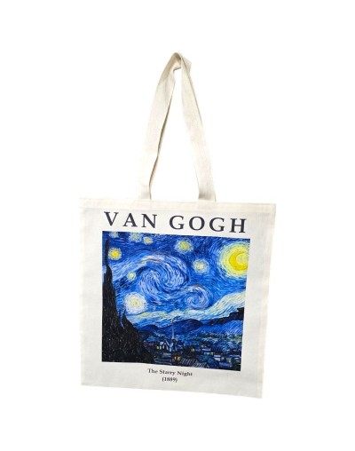 Tote Bag La Noche Estrellada de Van Gogh