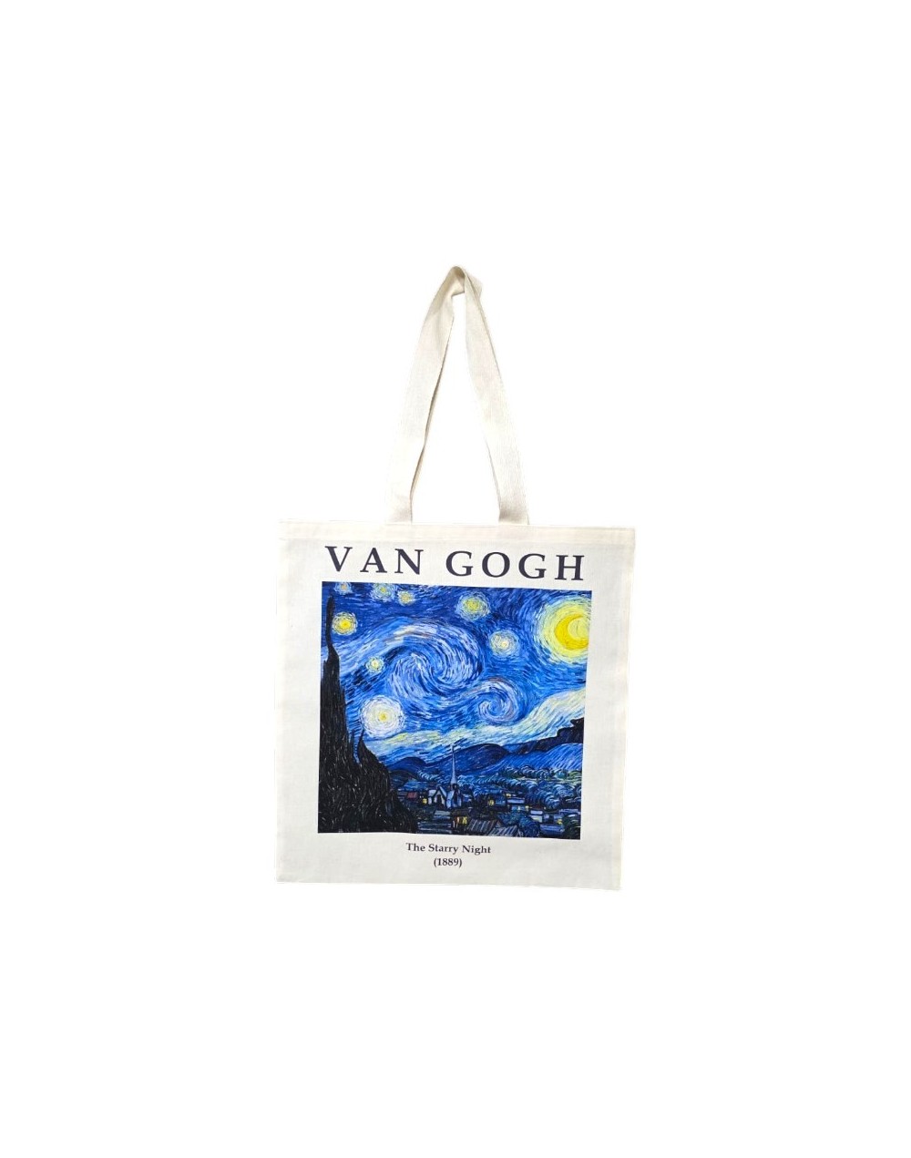 Tote Bag La Noche Estrellada de Van Gogh