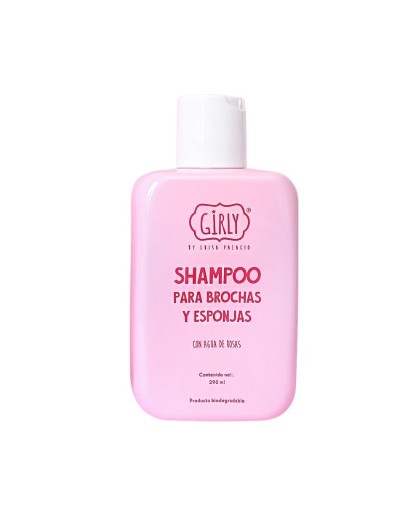 SHAMPOO PARA BROCHAS Y ESPONJAS GIRLY