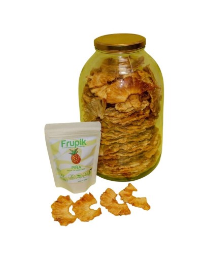 Snack de piña deshidratada 100% natural