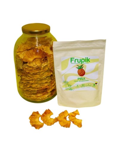 Snack de piña deshidratada 100% natural