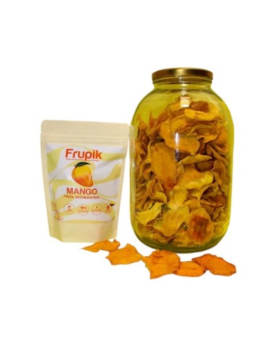 Snack de mango deshidratado 100% natural