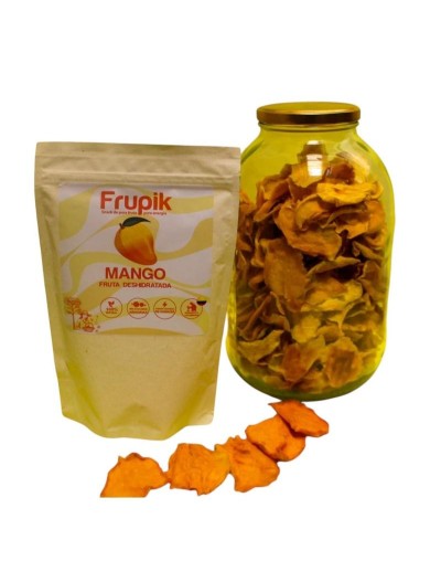 Snack de mango deshidratado 100% natural