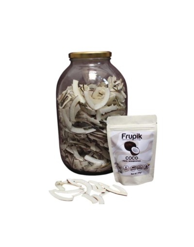 Snack de coco deshidratado 100% natural