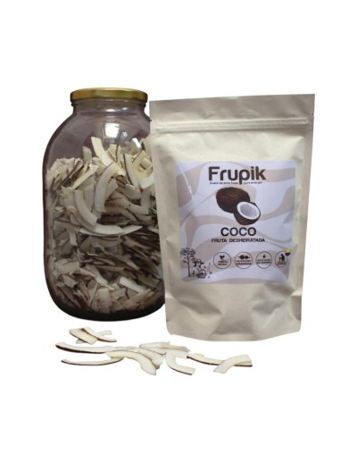 Snack de coco deshidratado 100% natural