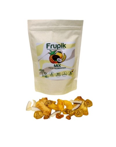 Mix tropical de frutas deshidratadas 100% natural (Piña, mango, coco, banano y uchuva)