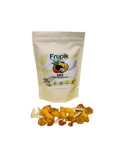 Mix tropical de frutas deshidratadas 100% natural (Piña, mango, coco, banano y uchuva)