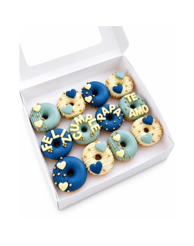 12 Mini Donas Personalizadas
