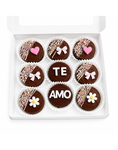 Caja de 9 Choco Oreo personalizada