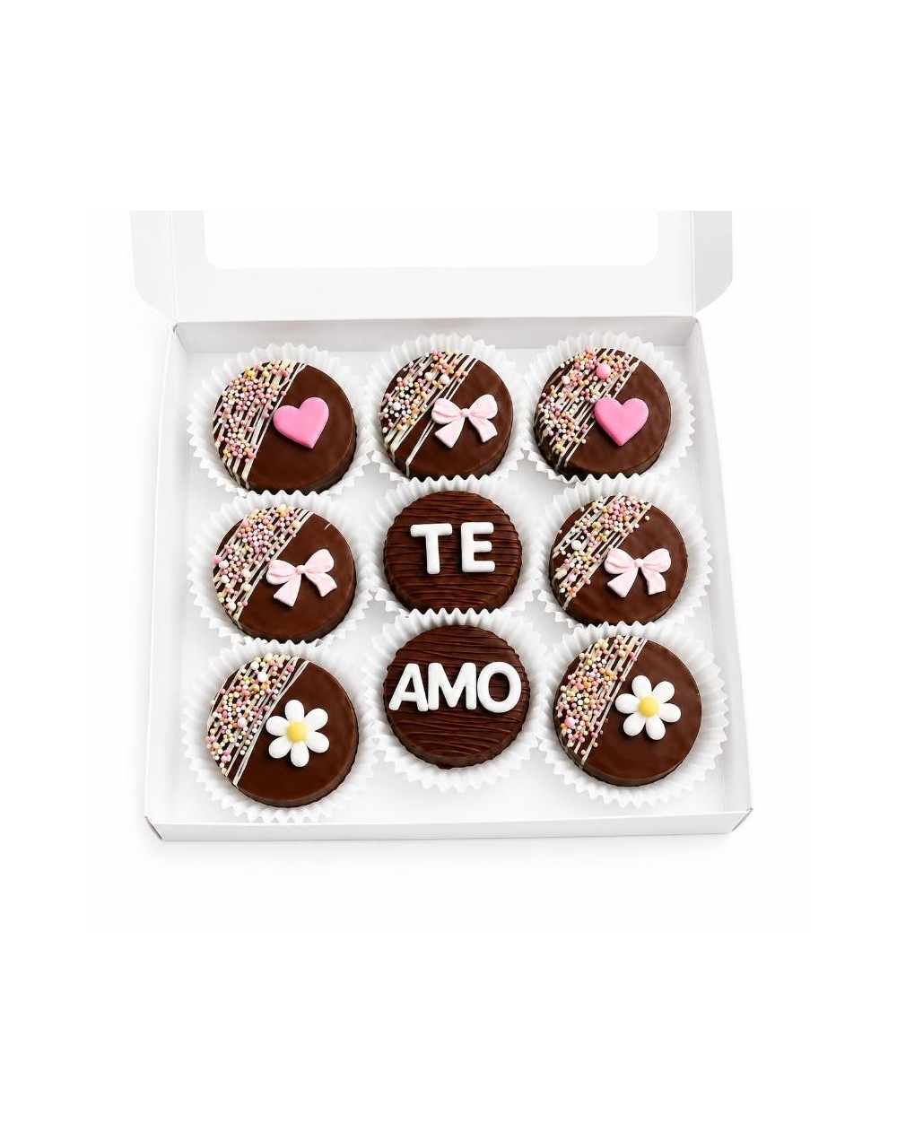 Caja de 9 Choco Oreo personalizada