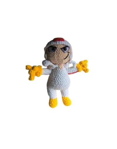  PELUCHE KICK BUTTOSWKI  AMIGURUMI