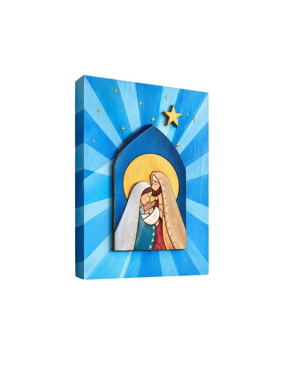 Nacimiento retablo estrella.