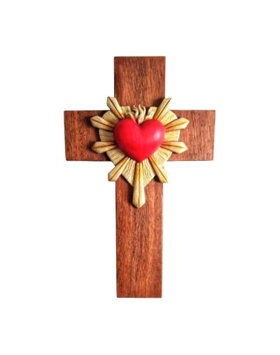 Cruz sagrado corazón