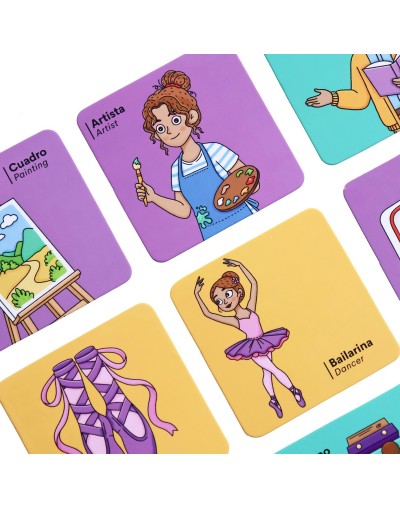 Juego de memoria PROFESIONES
