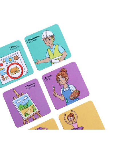 Juego de memoria PROFESIONES