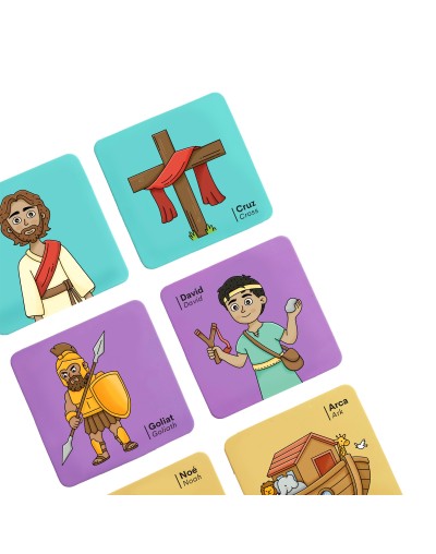 Juego de memoria PERSONAJES BIBLICOS