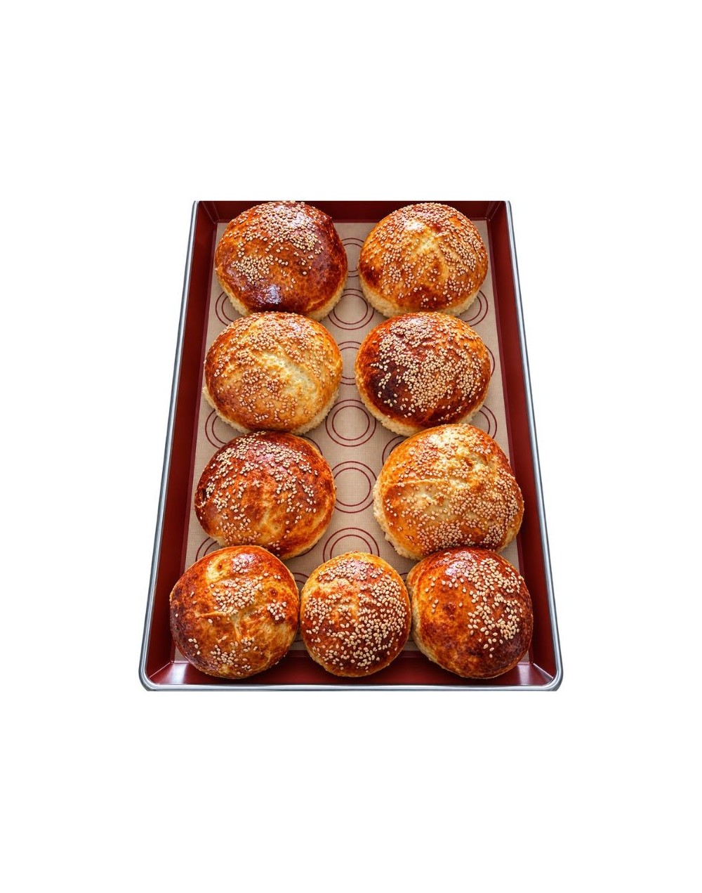 Pan Brioche de Masa Madre y Ajonjolí | Fit & Sweet