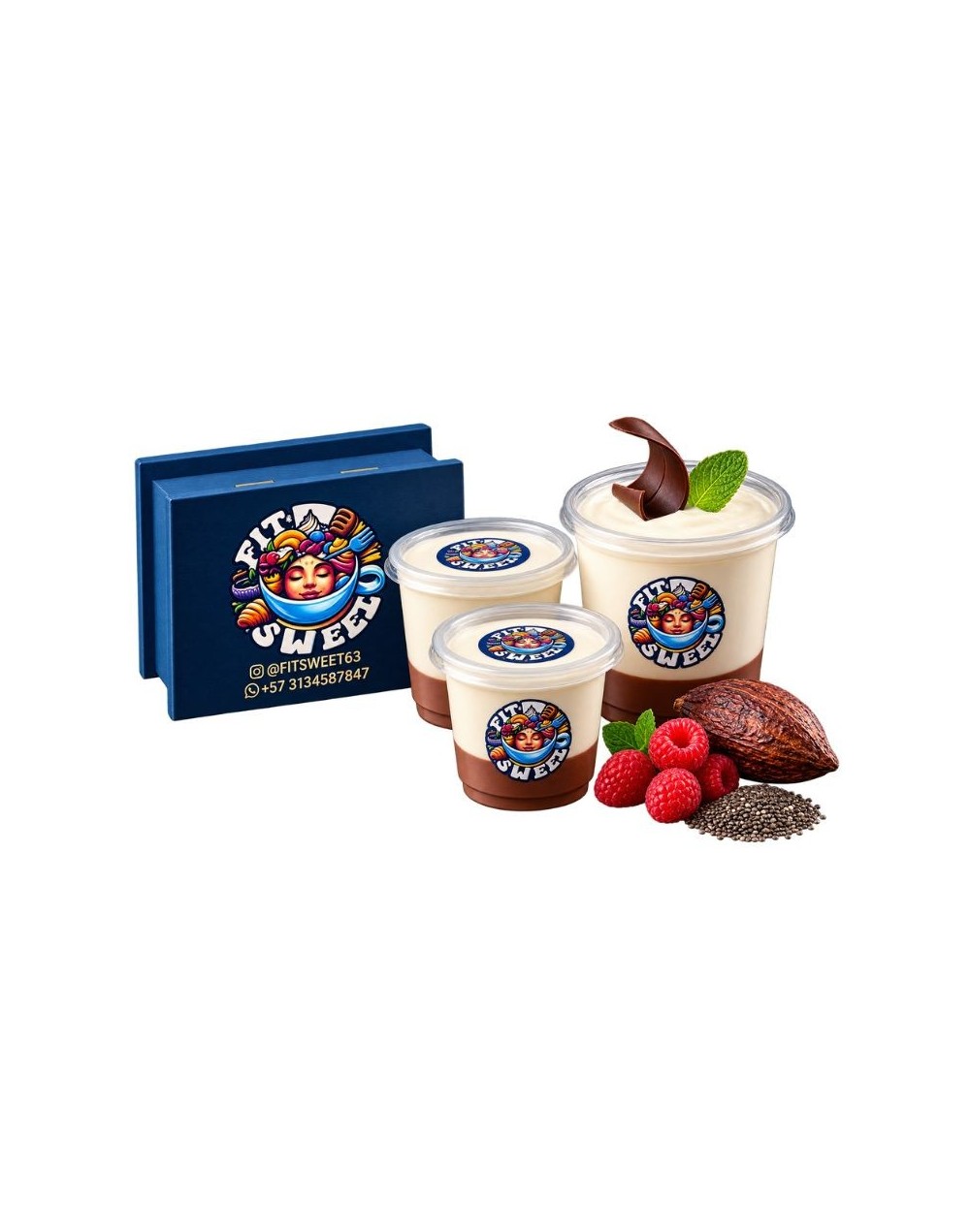 Yogurt Griego Artesanal | Yogurt Saludable Fit & Sweet