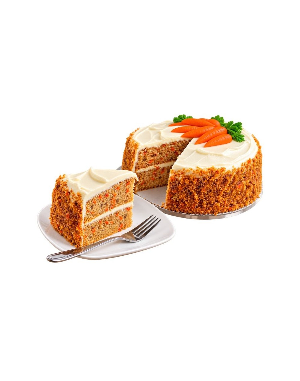 Torta de Zanahoria Artesanal | Fit & Sweet