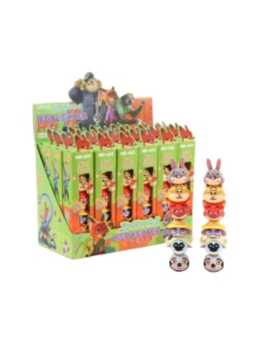 Resaltadores en torre zootopia