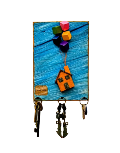 Porta llaves Artesanal, Ecodiseño de autor 