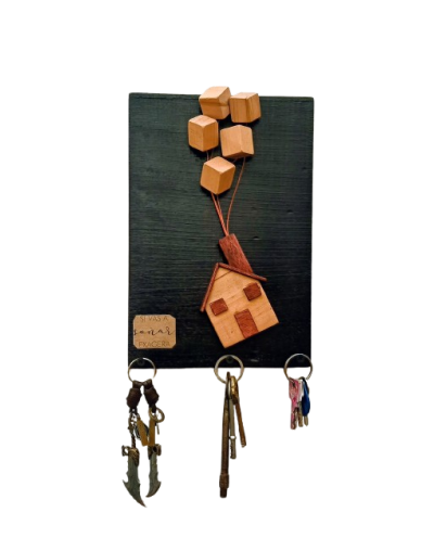 Porta llaves Artesanal, Ecodiseño de autor 