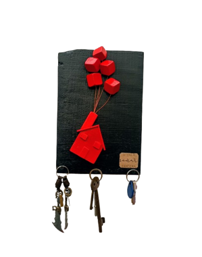 Porta llaves Artesanal, Ecodiseño de autor 