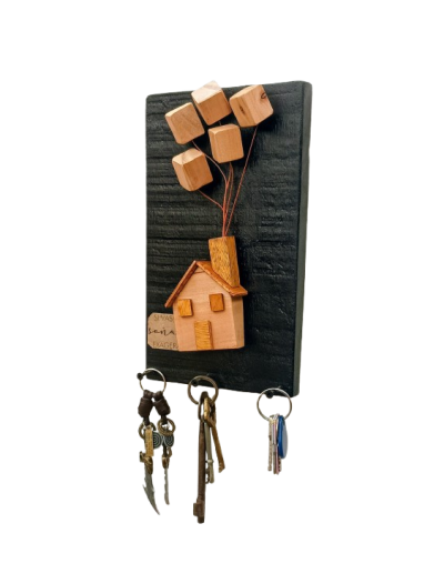 Porta llaves Artesanal, Ecodiseño de autor 