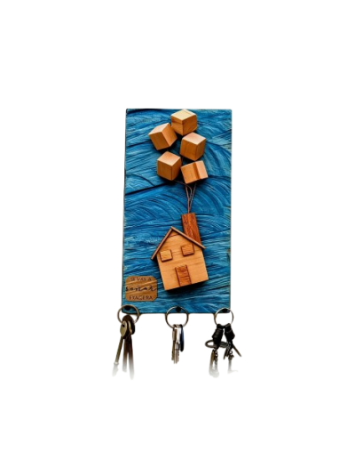 Porta llaves Artesanal, Ecodiseño de autor 
