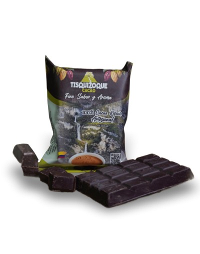 CACAO TISQUIZOQUE_ CACAO EN TABLETA 100% NATURAL SIN AZUCAR X 250G 