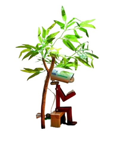 Ecodiseño de autor Colección: De la Basura a la Luz Pieza Obra Única: Otro Mundo 